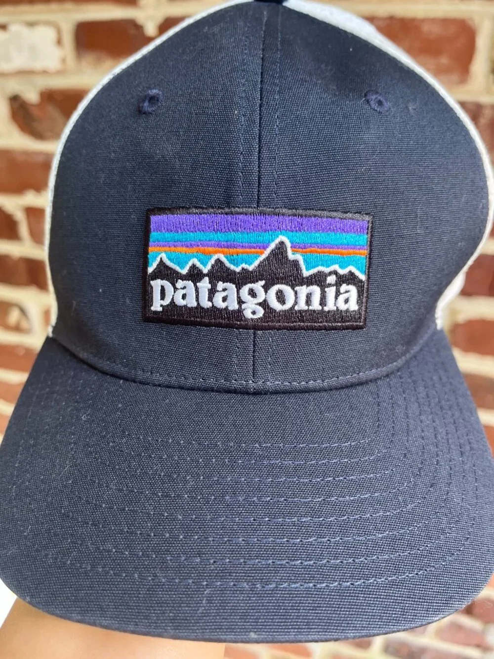 NWOT Patagonia Kid's Trucker Hat Navy Blue